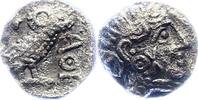 Attica 1/4 Drachme Stadt Athen 160 - 90 v. Chr., new style coinage. -