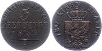 Brandenburg-Preußen 3 Pfennig Friedrich Wilhelm III. 1797-1840. -