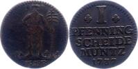 Braunschweig-Wolfenbüttel Pfennig Karl I. 1735-1780. -