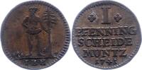 Braunschweig-Wolfenbüttel Pfennig Karl I. 1735-1780. -