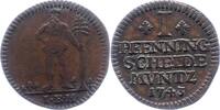 Braunschweig-Wolfenbüttel Pfennig Karl I. 1735-1780. -