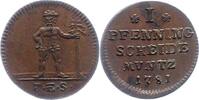 Braunschweig-Wolfenbüttel I Pfennig Karl Wilhelm Ferdinand 1780-1806. -