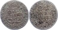 1/24 Taler 1751 Sachsen-Albertinische Linie Friedrich August II. 1733-1763. Fast sehr schön