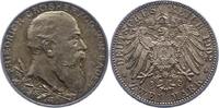 Baden 2 Mark Friedrich I. 1856-1907. -