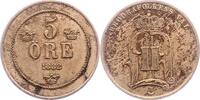 Schweden 5 Öre 1 Oskar II. 1872-1907. -