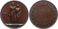 Frankreich Bronzemedaille Louis Philipp 1830-1848. -