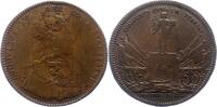 Frankreich Bronzemedaille Ludwig XV. 1715-1774. -