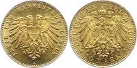 Lübeck 10 Mark Gold -