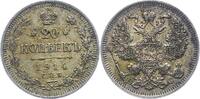 Russland 20 Kopeken Nikolaus II. 1894-1917. -