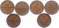 Sachsen-Albertinische Linie 5 Pfennig Johann 1854-1873. -