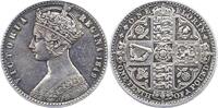 Großbritannien Florin Victoria 1837-1901. -