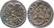 Haus Habsburg Gröschel zu 3 Pfennig 1 Leopold I. 1657-1705. -