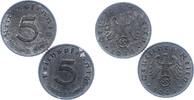 Drittes Reich 5 Reichspfennig 1944 E Sehr sch&ouml;n + 10,00 EUR  Excl. 6,00 EUR Verzending