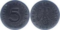 Drittes Reich 5 Reichspfennig 1944 G Sehr sch&ouml;n 365,00 EUR Gratis verzending