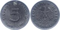 Alliierte Besetzung 5 Pfennig 1948 A Fleck, vorz&uuml;glich 15,00 EUR  Excl. 6,00 EUR Verzending
