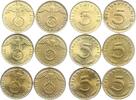 Drittes Reich 5 Pfennig 1937 A Vorz&uuml;glich - Stempelglanz 45,00 EUR  Excl. 6,00 EUR Verzending