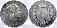 Italien-K&ouml;nigreich 5 Lire 1877 R Vittorio Emanuele II. 1861-1878. Fast S... 445,00 EUR Gratis verzending