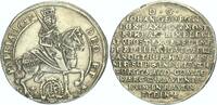 Sachsen-Albertinische-Linie 1/4 Reichstaler 1657 Johann Georg II. 1656 - 1680 VF/EF
