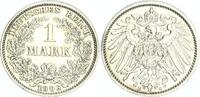 Kaiserreich 1 Mark 1906 E großer Adler Extremly fine+