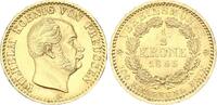Brandenburg-Preußen 1/2 Vereinskrone Wilhelm I. 1861 - 1888 -