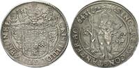 Braunschweig-Calenberg-Hannover Reichstaler 1643 Zellerfeld Christian Ludwig 1641 - 1648 Extremly fine