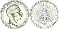 Preußen 3 Mark 1909 A Wilhelm II. 1888 - 1918 Extremly fine