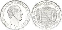 Sachsen Königreich 1/6 Taler Friedrich August II. 1836 - 1854 -
