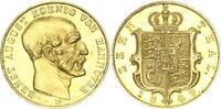 Braunschweig-Calenberg-Hannover 10 Taler 1849 B (Hannover) Ernst August 1837 - 1851 Extremly fine