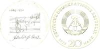 DDR 20 Mark Gedenkmünze Johann Sebastian Bach -