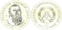 DDR 5 Mark Gedenkmünze Friedrich Ludwig Jahn -