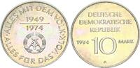 DDR 10 Mark Gedenkmünze 25 Jahre DDR -