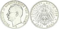 Baden 3 Mark Friedrich II. 1907 - 1918 -