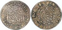 Sachsen-Kurfürstentum 1/2 Reichstaler 1592 Dresden Christian II. Johann Georg I. und August 1591 - 1611 very fine+