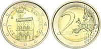 San Marino 2 Euro Kursmünze Regierungspalast -