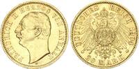 Anhalt 20 Mark 1904 A Friedrich II. 1904 - 1918 Regierungsantritt vorzüglich / AU