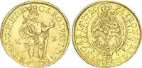 RDR, Haus Habsburg Dukat 1725 KB (Kremnitz) Karl VI. 1711 - 1740 Extremly fine