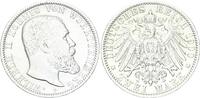 Württemberg 2 Mark Wilhelm II. 1891 - 1918 -