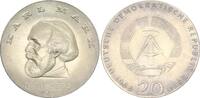 DDR 20 Mark Gedenkmünze Karl Marx -