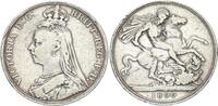 Großbritannien 1 Crown Victoria 1837 - 1901 -