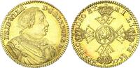 Brandenburg-Preußen 1/2 Wilhelms dor 1738 EGN (Berlin) Friedrich Wilhelm I. der Soldatenkönig 1713 - 1740 freshly minted, almost mint
