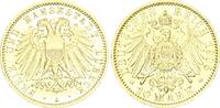 Lübeck 10 Mark 1905 A Freie und Hansestadt freshly minted, almost mint