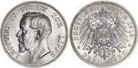 Lippe 3 Mark 1913 A Leopold IV. 1904 - 1918 prägefrisch, CH/GEM UNC