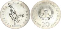 DDR 20 Mark 1988 A Gedenkmünze Carl Zeiss prägefrisch, stempelglanz 295,00 EUR  Excl. 16,99 EUR Verzending