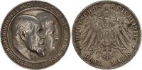 Württemberg 3 Mark 1911 F Wilhelm II. 1891 - 1918 Hochzeit vorzüglich+ 45,00 EUR  Excl. 16,99 EUR Verzending