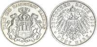 Hamburg Stadt 5 Mark 1903 J sehr schön 60,00 EUR  Excl. 16,99 EUR Verzending