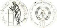 DDR 10 Mark 1990 A Gedenkmünze Johann Gottlieb Fichte prägefrisch, fast ... 60,00 EUR  Excl. 16,99 EUR Verzending