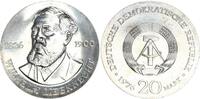 DDR 20 Mark 1976 A Gedenkmünze Wilhelm Liebknecht prägefrisch, fast stem... 50,00 EUR  Excl. 16,99 EUR Verzending