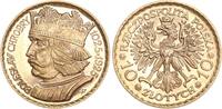 Polen 10 Zloty 1925 Warschau Republik 900 Jahre Königreich Polen prägefr... 1450,00 EUR  Excl. 16,99 EUR Verzending