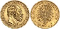 Preußen 20 Mark 1876 A Wilhelm I. 1861 - 1888 sehr schön+ 795,00 EUR  Excl. 16,99 EUR Verzending
