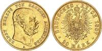Sachsen-Altenburg 20 Mark 1887 A Ernst 1853 - 1908 sehr schön+ 4250,00 EUR  Excl. 16,99 EUR Verzending